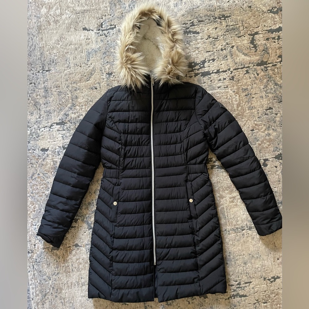 Hollister Fleece Lined Puffer Jacket